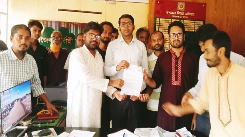 বাঘারপাড়ায় বিভিন্ন দাবি আদায়ে এনসিপি’র স্মারকলিপি