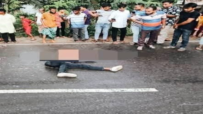 ঝিকরগাছায় সড়ক দুর্ঘটনায় নিহত-১ আহত-১