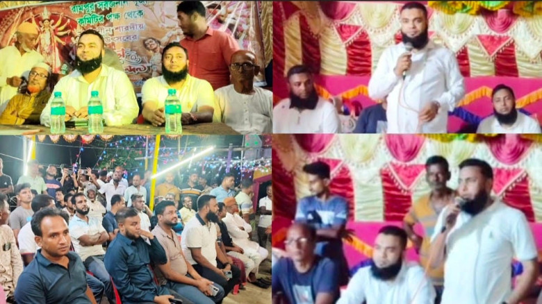 শার্শার উলাশী ইউনিয়নের সবকয়টি পূজামণ্ডপে যুবদল নেতা শহীদুল ইসলামের আর্থিক সহায়তা