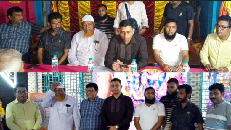 শার্শায় দুর্গাপূজা উপলক্ষে বিভিন্ন পূজামণ্ডপ পরিদর্শন করলেন উপজেলা প্রশাসক ডা. কাজী নাজিব হাসান