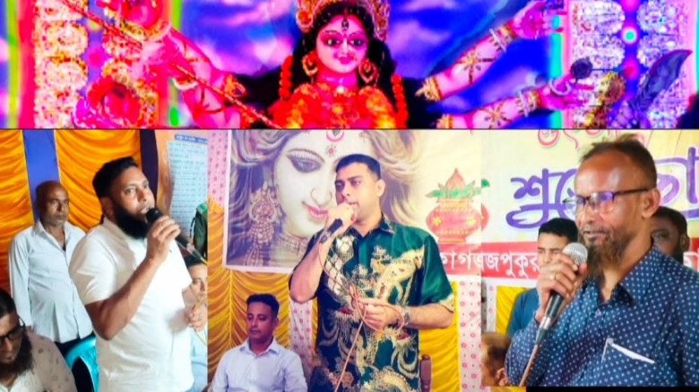 বেনাপোলে হিন্দু সম্প্রদায়ের বিভিন্ন পূজা মণ্ডপ পরিদর্শন করলেন উপজেলা প্রশাসক ডা. কাজী নাজিব হাসান