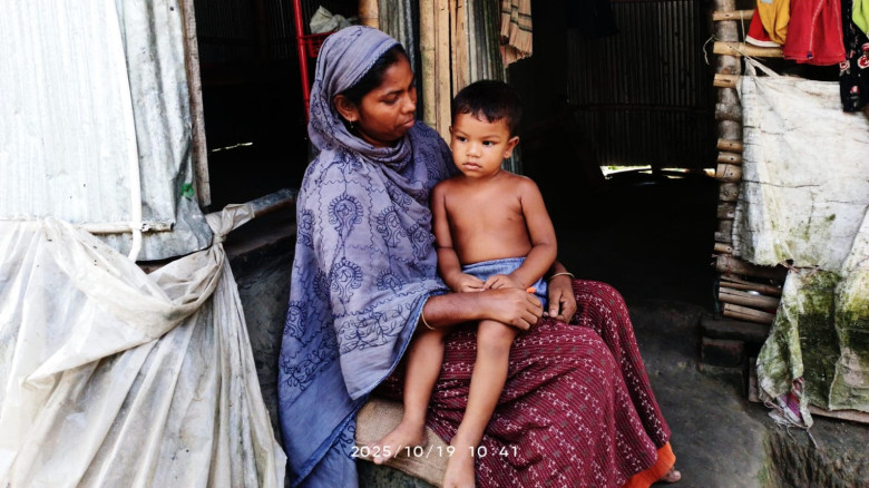 প্রতিবন্ধী একটি পরিবারের ৩ বছর বয়সী শিশু কিডনি রোগে আক্রান্ত, সাহায্যের আবেদন