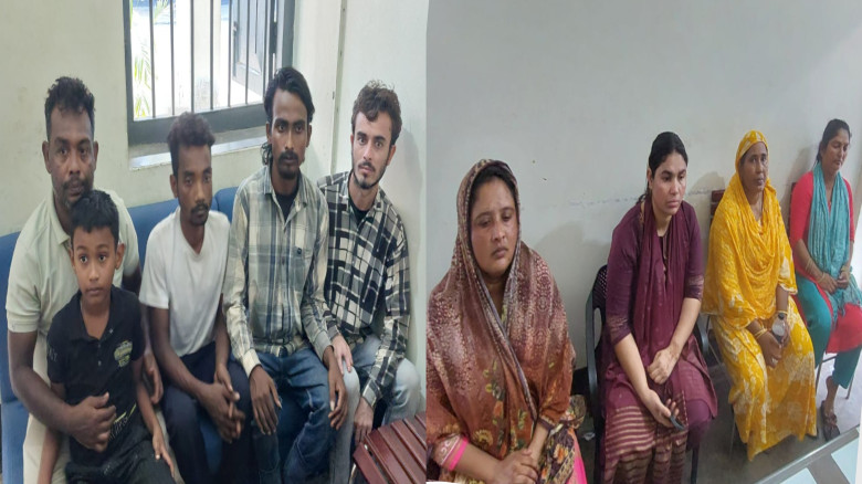 চৌগাছা সীমান্ত দিয়ে নারী-শিশুসহ ৯ বাংলাদেশি পুশব্যাক