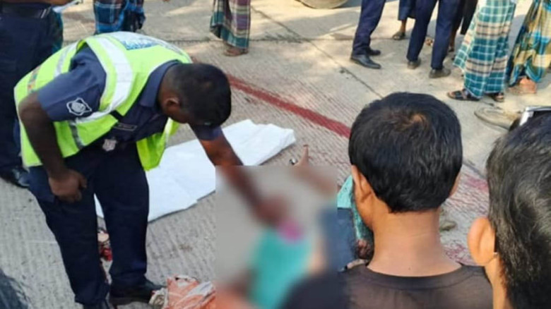 অভয়নগরে ট্রাকের চাপায় প্রাণ গেল কৃষকের