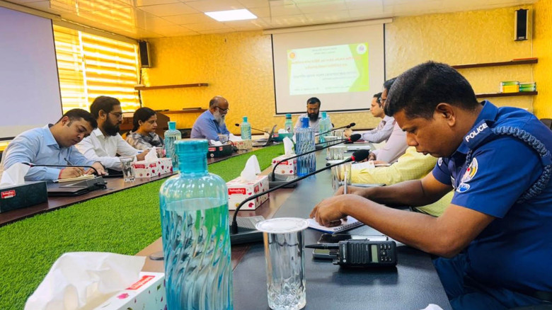 বেনাপোলে স্টেকহোল্ডার ও আইন-শৃঙ্খলা রক্ষাকারী বাহিনীর মধ্যে মতবিনিময় সভা