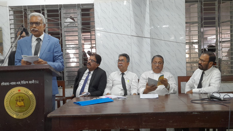 যশোর জেলা আইনজীবী সমিতির বিশেষ সাধারণ সভা অনুষ্ঠিত