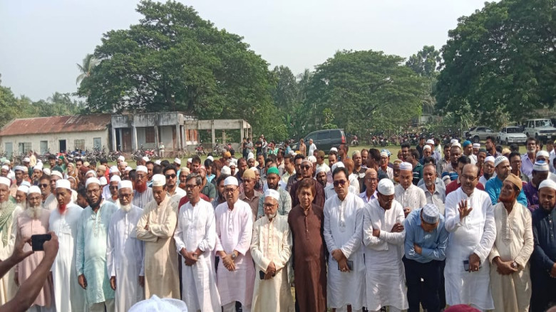 নিজামপুরে বিএনপির বর্ষীয়ান নেতা শাহজাহান আলি আলালের ইন্তেকাল — জানাজায় শোকের ছায়া