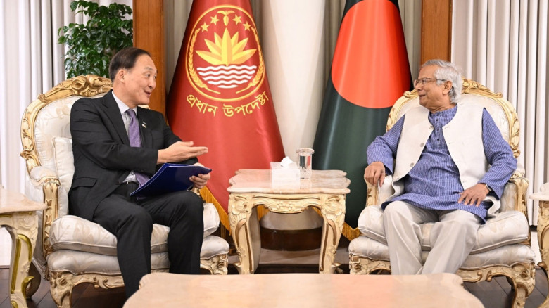 দক্ষতা উন্নয়ন ও বিনিয়োগে কোরিয়ার সহায়তা চান প্রধান উপদেষ্টা