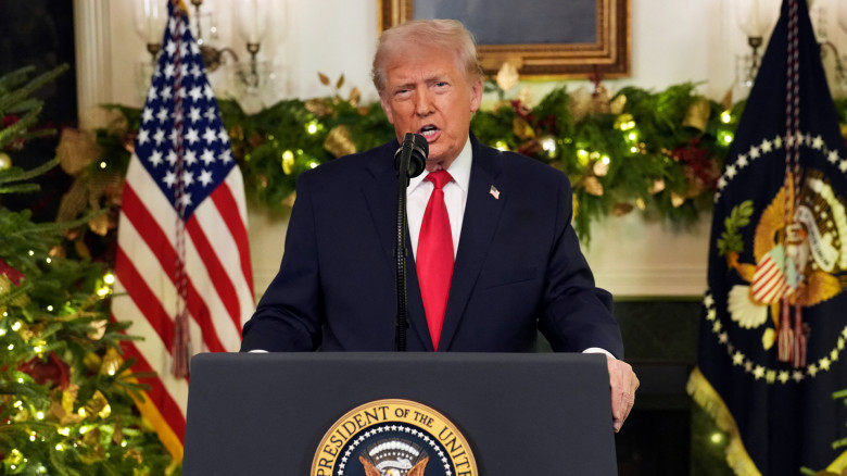 বছর শেষে জাতির উদ্দেশে ভাষণে কী বললেন ট্রাম্প