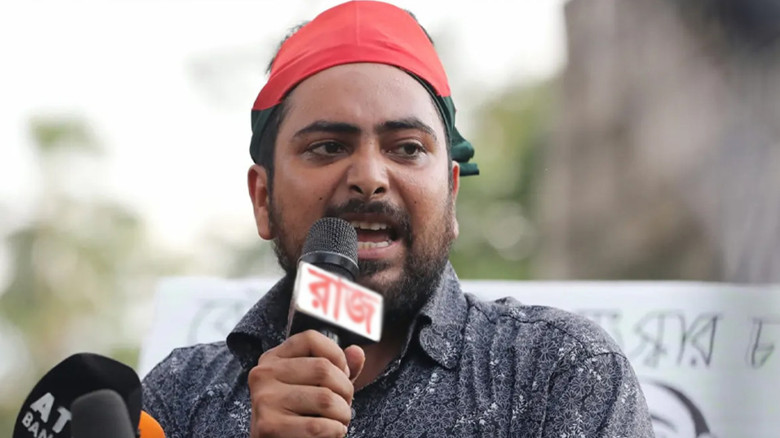 শাহবাগে নাহিদ ইসলামের হুঁশিয়ারি: ‘শহীদ হাদির হত্যা...