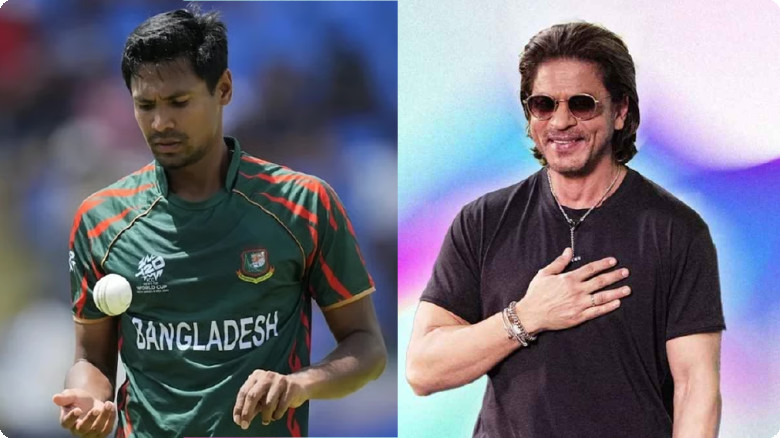 মুস্তাফিজকে কেনায় তোপের মুখে শাহরুখ খান