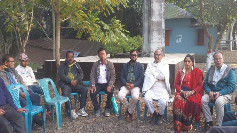 বাঘারপাড়ায় কমরেড অমল সেন স্মরণ মেলার প্রস্তুতি সভা