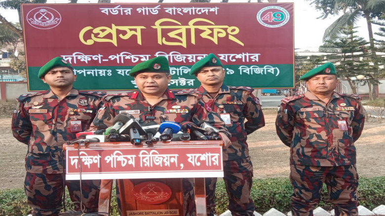 আসন্ন সংসদ নির্বাচনে যশোর রিজিয়নে ২০৯ প্লাটুন বিজিবি মোতায়েন