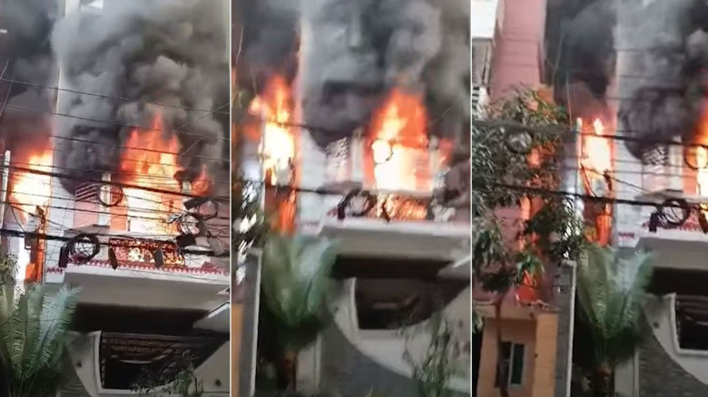 উত্তরায় ভবনে আগুন লেগে তিনজনের মৃত্যু