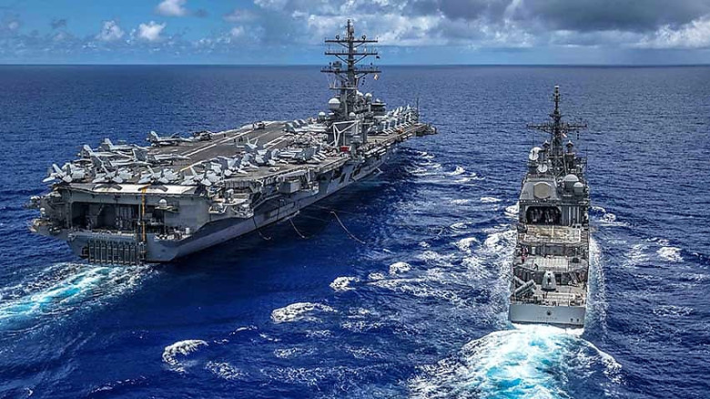 আব্রাহাম লিংকনের পর আরও এক নৌবহর পাঠাচ্ছে যুক্তরাষ্ট্র