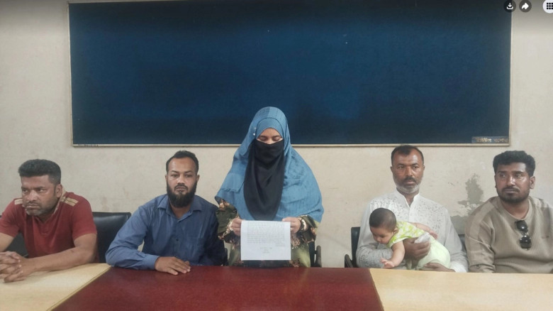 যশোরে পৈতৃক জমি ফিরে পেতে মিমির আর্তনাদ