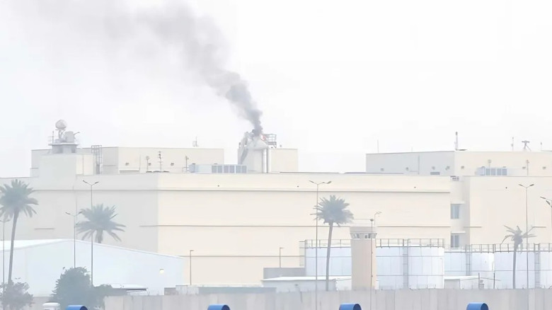 ইরাকে মার্কিন দূতাবাসে ক্ষেপণাস্ত্র হামলা