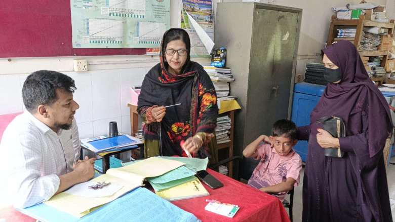 অভয়নগরে ‘হাম ওয়ার্ড’ চালু