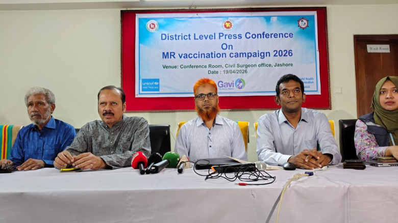 কাল থেকে যশোরে দ্বিতীয় পর্যায়ে হাম-রুবেলার টিকাদান