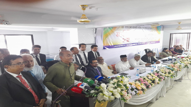 বিচার বিভাগের দুর্নীতির শিকড় উপড়ে ফেলতে চাই: যশোরে আইনমন্ত্রী আসাদুজ্জামান খান