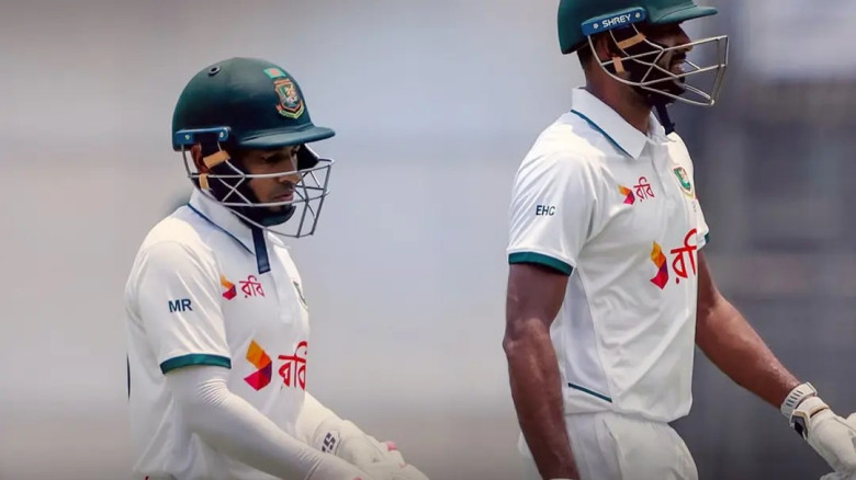 ৪১৩ রানে প্রথম ইনিংস থামল বাংলাদেশের...