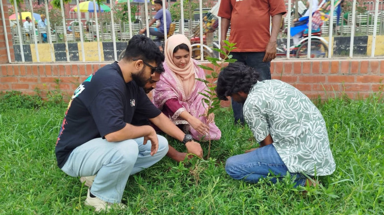 যশোরে জাতীয় যুবশক্তির মাসব্যাপী বৃক্ষরোপণ কর্মসূচি শুরু