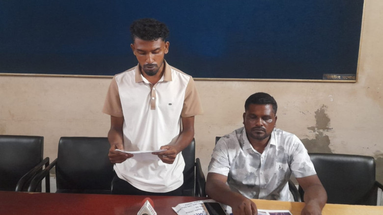 চৌগাছায় আতিয়ার রহমান হত্যার বিচারের দাবিতে সংবাদ স...
