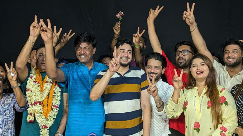 চলচ্চিত্র শিল্পী সমিতির নতুন নেতৃত্বে শিবা সানু ও জয় চৌধুরী