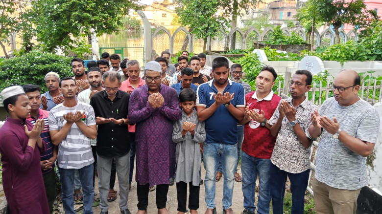 যশোরে যুবদল নেতা সাদিকের প্রথম মৃত্যুবার্ষিকী পালিত