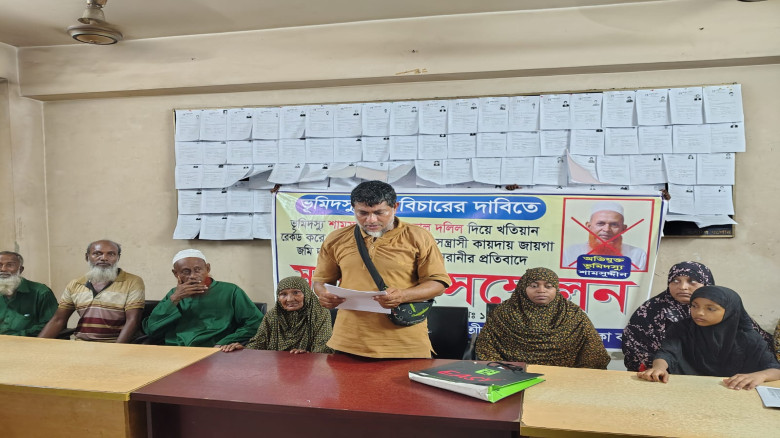 যশোরে সরকারি জমি দখলের চেষ্টার অভিযোগ সাহেবজান বেডিংয়ের মালিকের বিরুদ্ধে