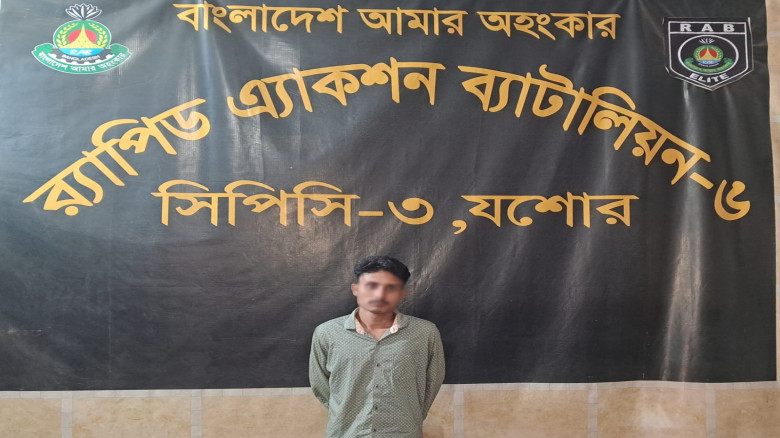 যশোরে হত্যা মামলার আসামি ৪৮ ঘণ্টায় গ্রেপ্তার