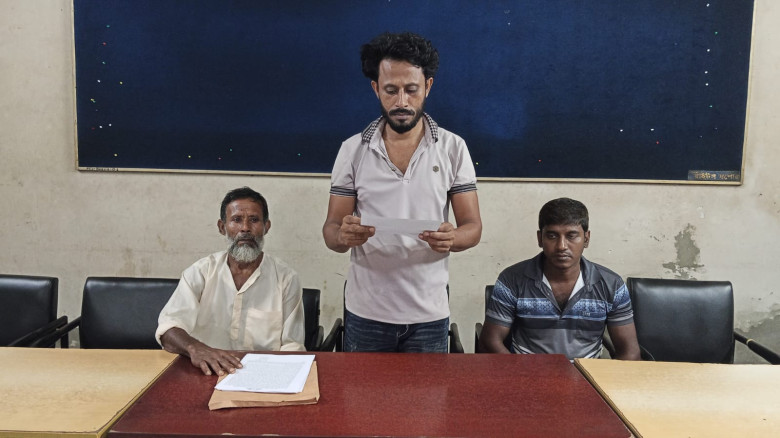 তিন ব্যবসায়ীর বিরুদ্ধে ষড়যন্ত্র ও মিথ্যা মামলার অভিযোগে সংবাদ সম্মেলন
