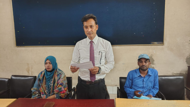 ‘চেয়ারম্যান প্রার্থী হওয়ায় আমাকে হুমকি ও চাঁদা দাবি করছে বিএনপির কিছু নেতা’: যশোরে আয়কর আইনজীবী