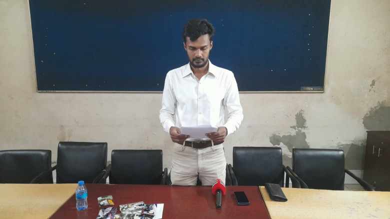যশোরে হামলা ও মিথ্যা মামলায় হয়রানির অভিযোগে তামিমের সংবাদ সম্মেলন